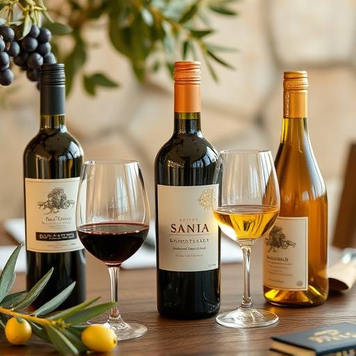 Personas disfrutando de una cata de vinos y aceites de oliva espa&ntilde;oles